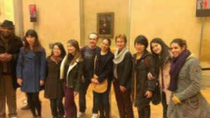 MBA in Arts & Cultural Management Students Visit the Famous Louvre Museum in Paris