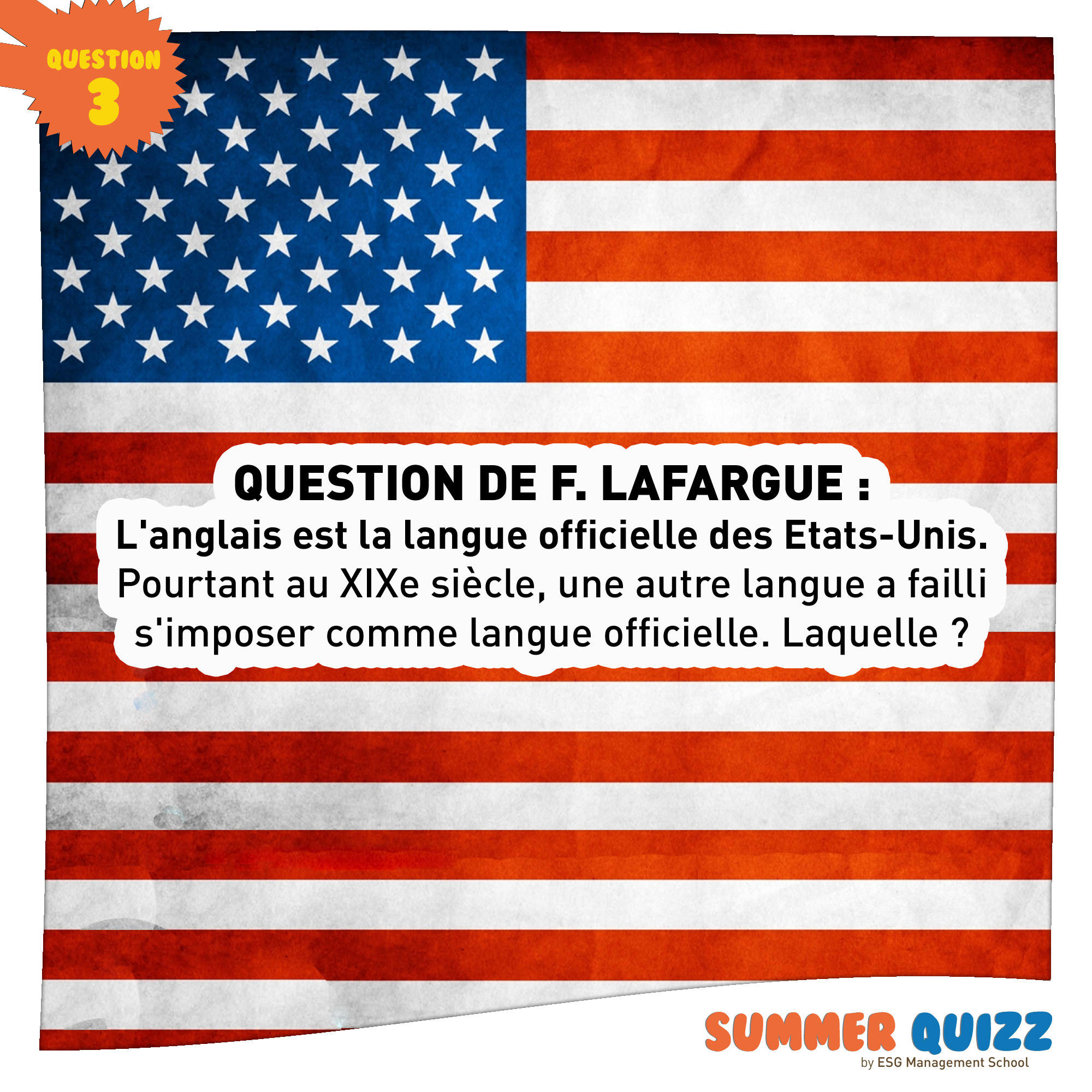 Summer Quizz #3 - Réponse et gagnant