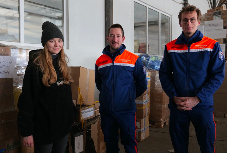 Un étudiant de Paris School of Business est parti livrer des dons en Ukraine 