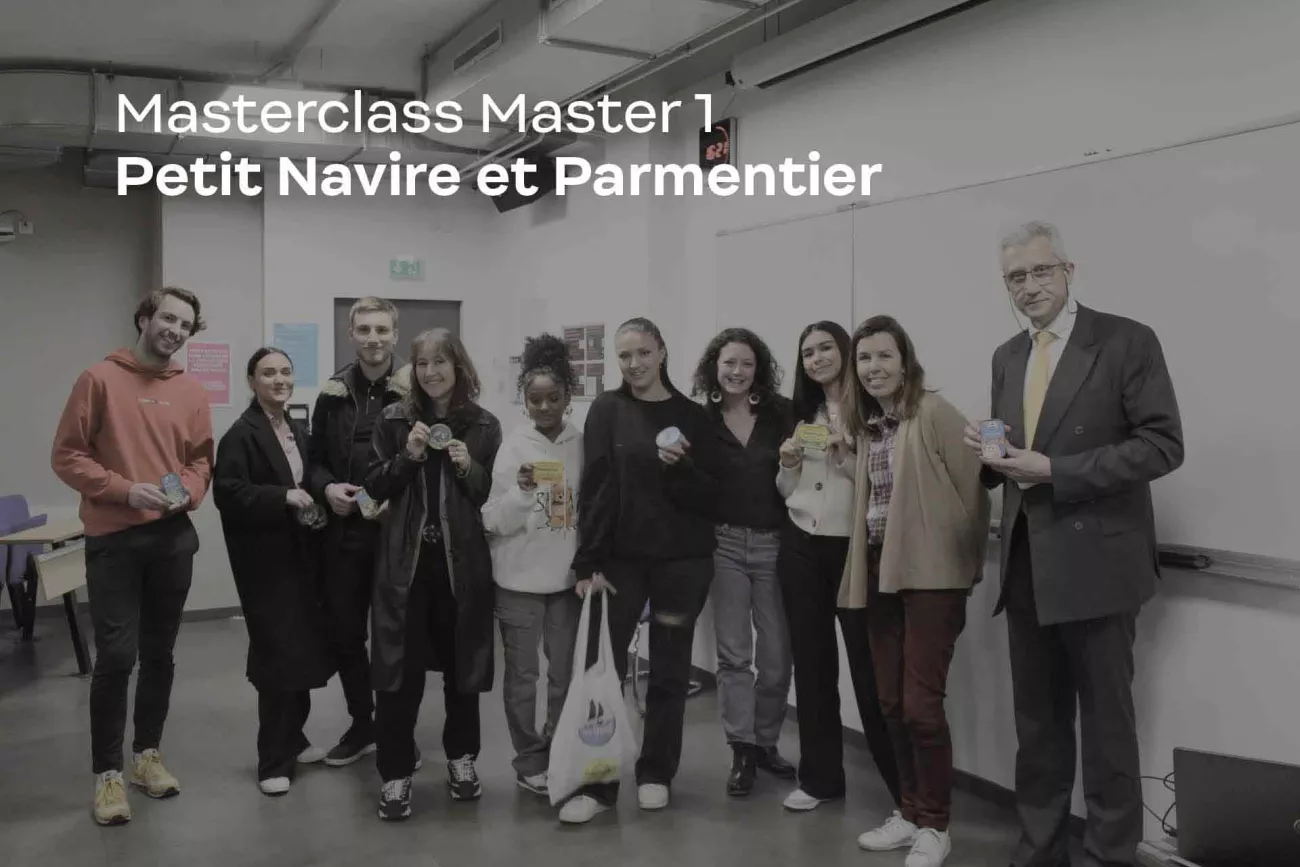 Une Masterclass en partenariat avec Petit Navire et Parmentier