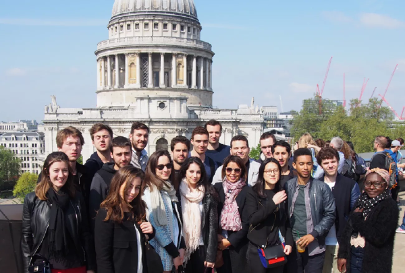 Les étudiants du Master Corporate Finance en visite à Londres 3