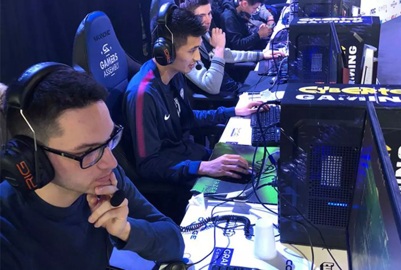 Photo joueurs Tournoi ‘’Esport Student Series’’, édition 2018