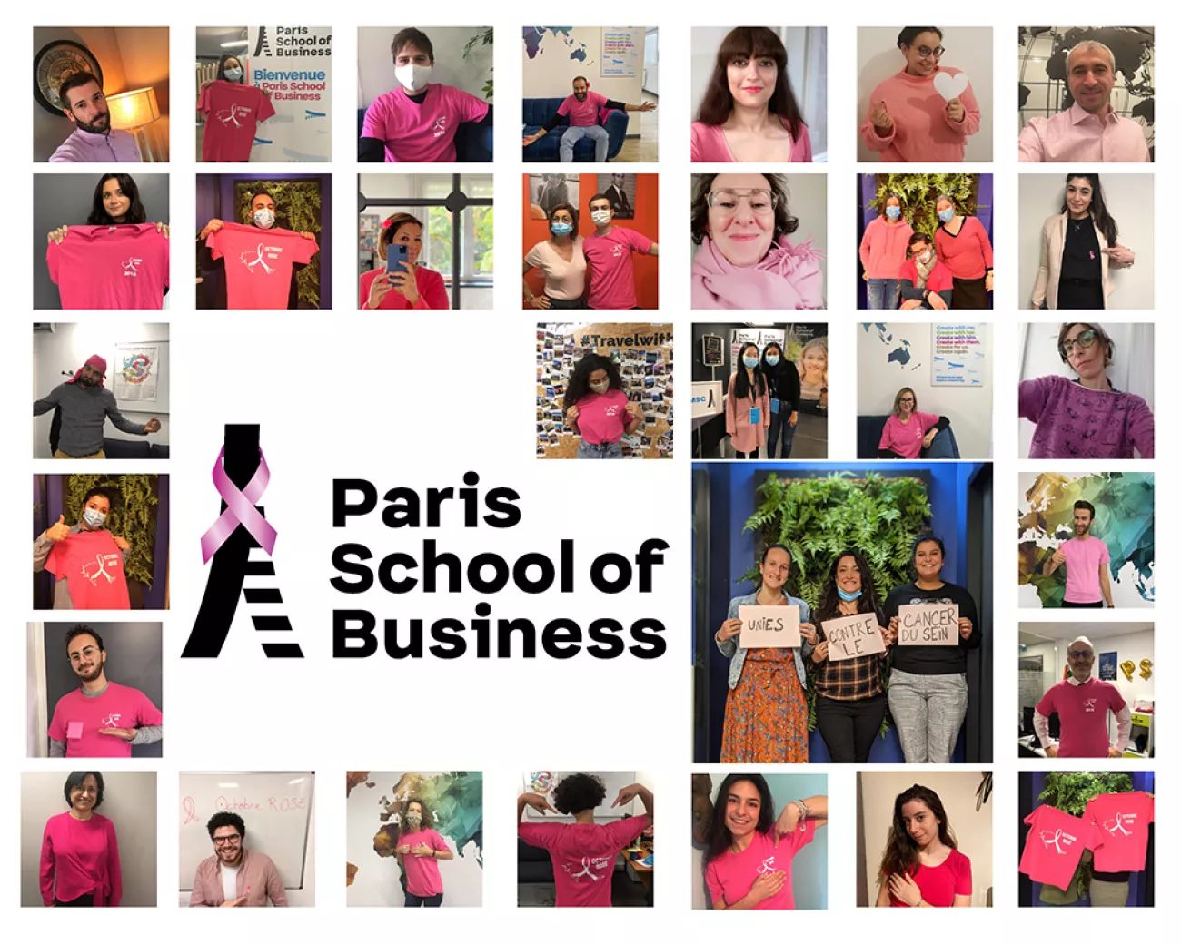 Octobre Rose : Paris School of Business se mobilise contre le cancer du sein ! 3