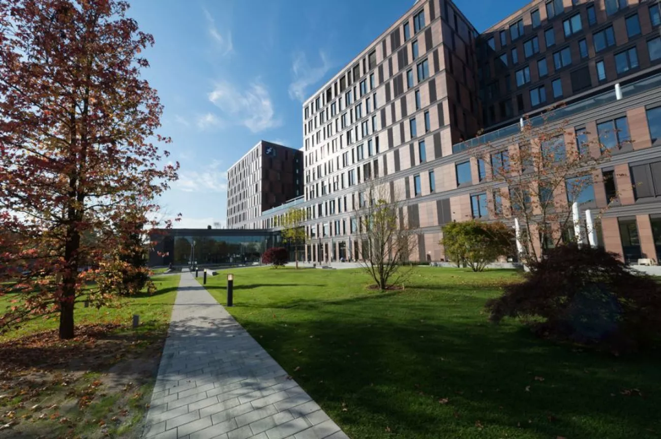 Extérieur de la Frankfurt School of Finance and Management