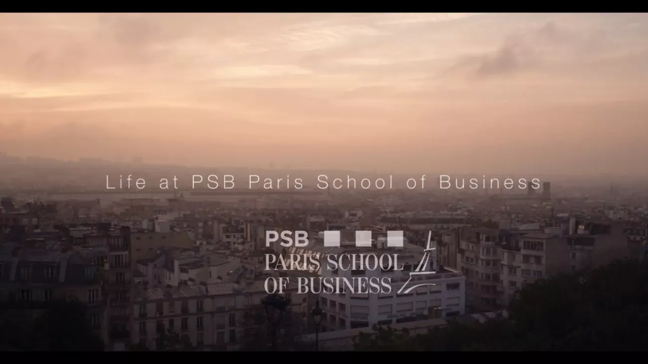 Preview image for the gge video "Life at PSB Paris School of Business".