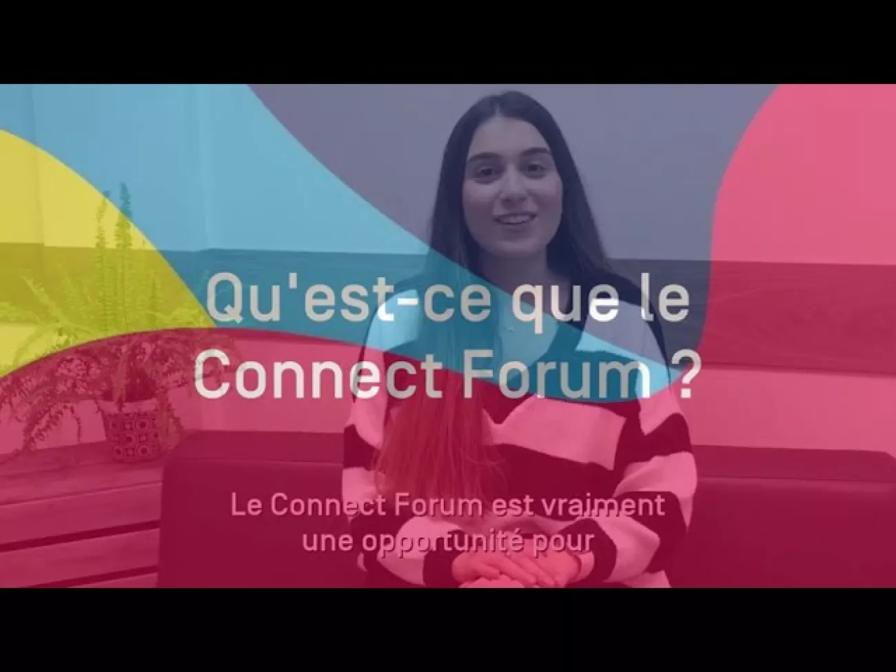 Preview image for the gge video "Interview Johanna - Connect Forum 2022".