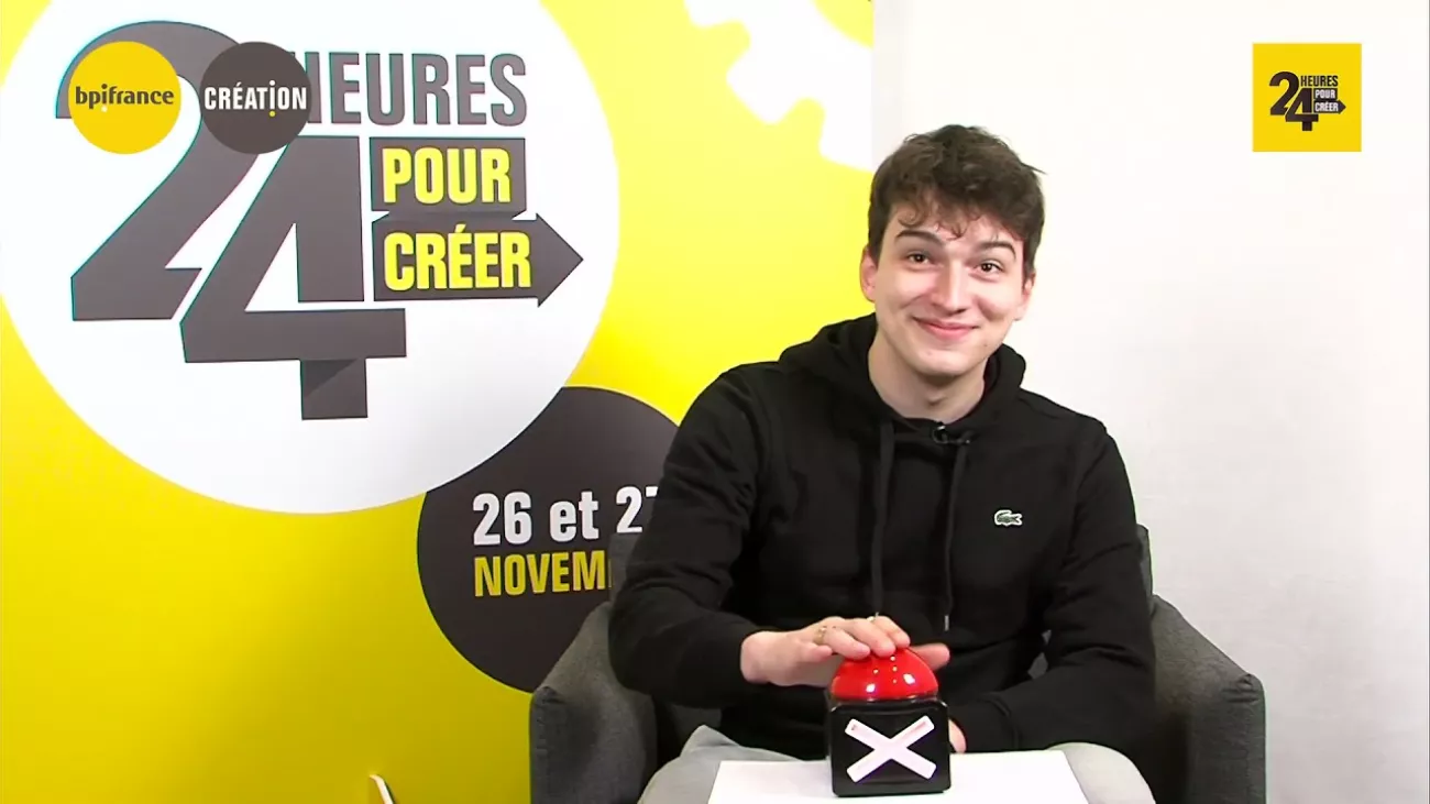 Preview image for the gge video "Retour sur les 24h pour créer par BPI France &amp; Paris School of Business".