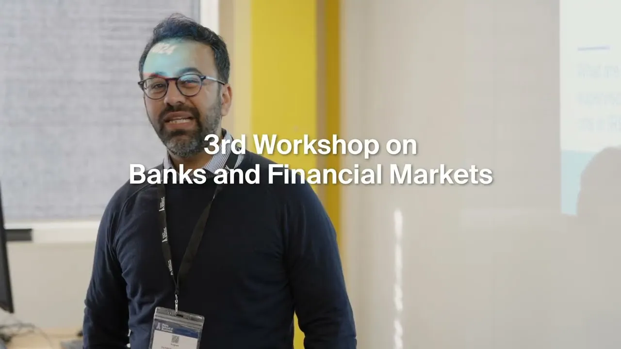Preview image for the gge video "3rd Workshop on banking & financial markets". Preview image for the gge video "3rd Workshop on banking & financial markets".